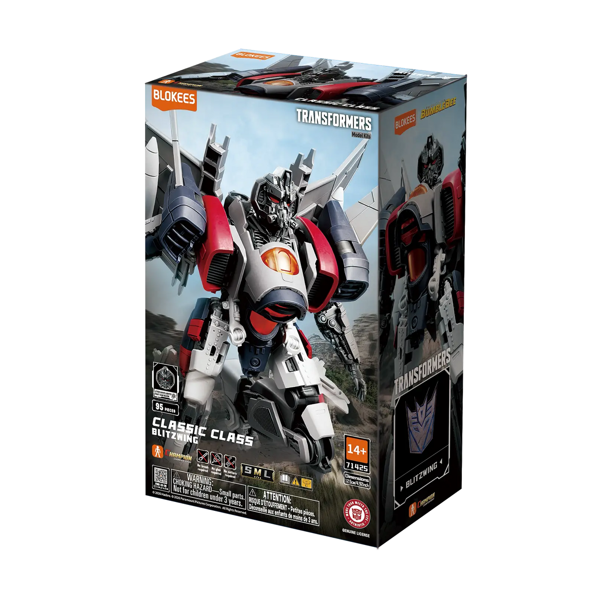 TRANSFORMERS - CLASSIC CLASS 25 - BLITZWING - MODEL KIT - Immagine 4
