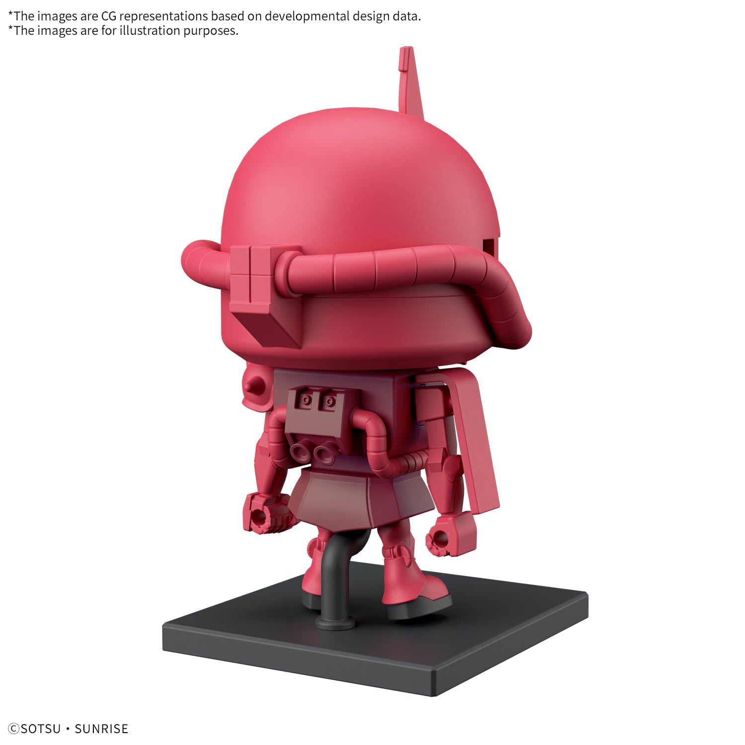 MK68583 - GUNDAM - CHARZAKU-KUN DX SET (WITH RUNNER VER. RECREATION PARTS) - MODEL KIT 1/1 - Immagine 2