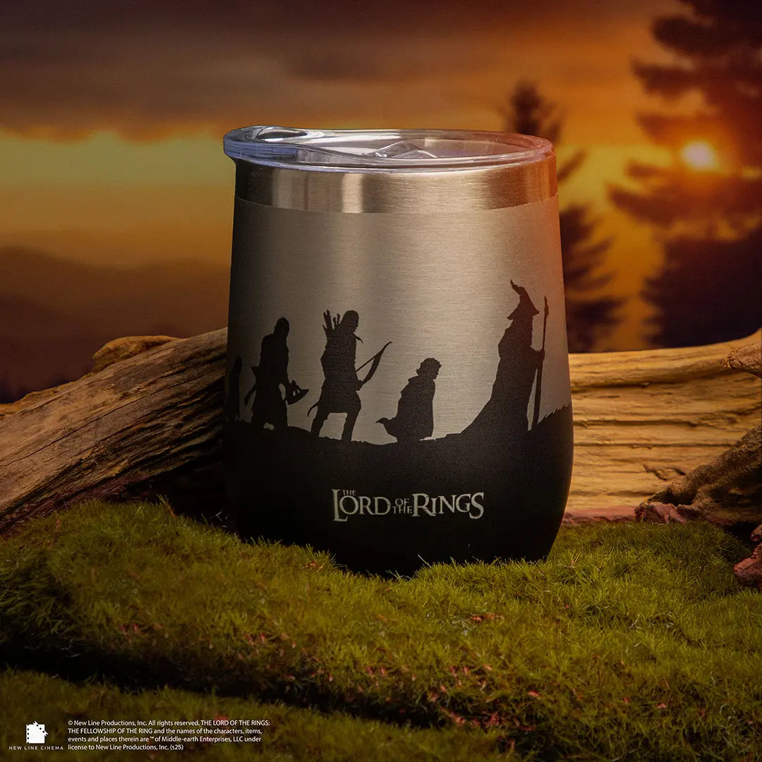 CR4351 - THE LORD OF THE RINGS - TAZZA DA VIAGGIO - LA COMPAGNIA DELL’ANELLO - Immagine 2