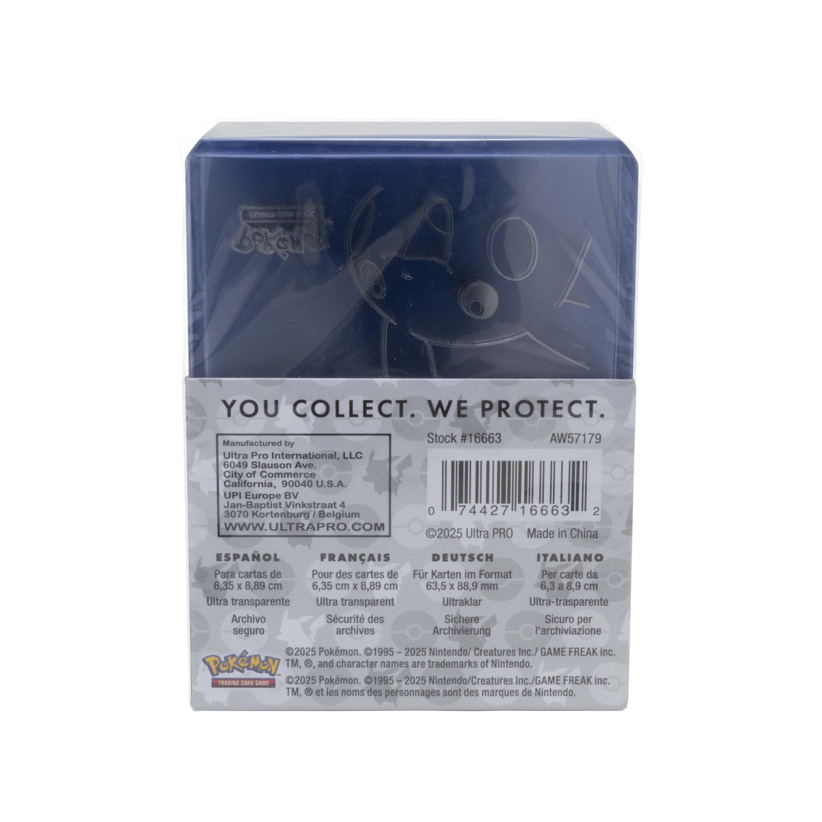 16663 - TOPLOADER AND PENNY SLEEVES COMBO PACK - POKEMON - PIKACHU - Immagine 5