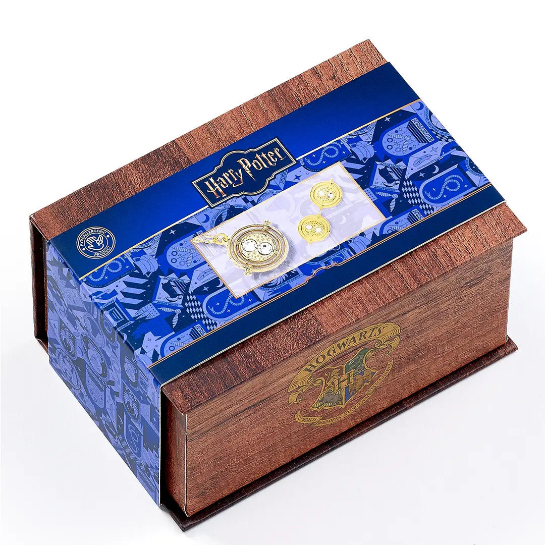 EGSWNX630 - HARRY POTTER - COLLANA E ORECCHINI - GIRATEMPO - Immagine 2