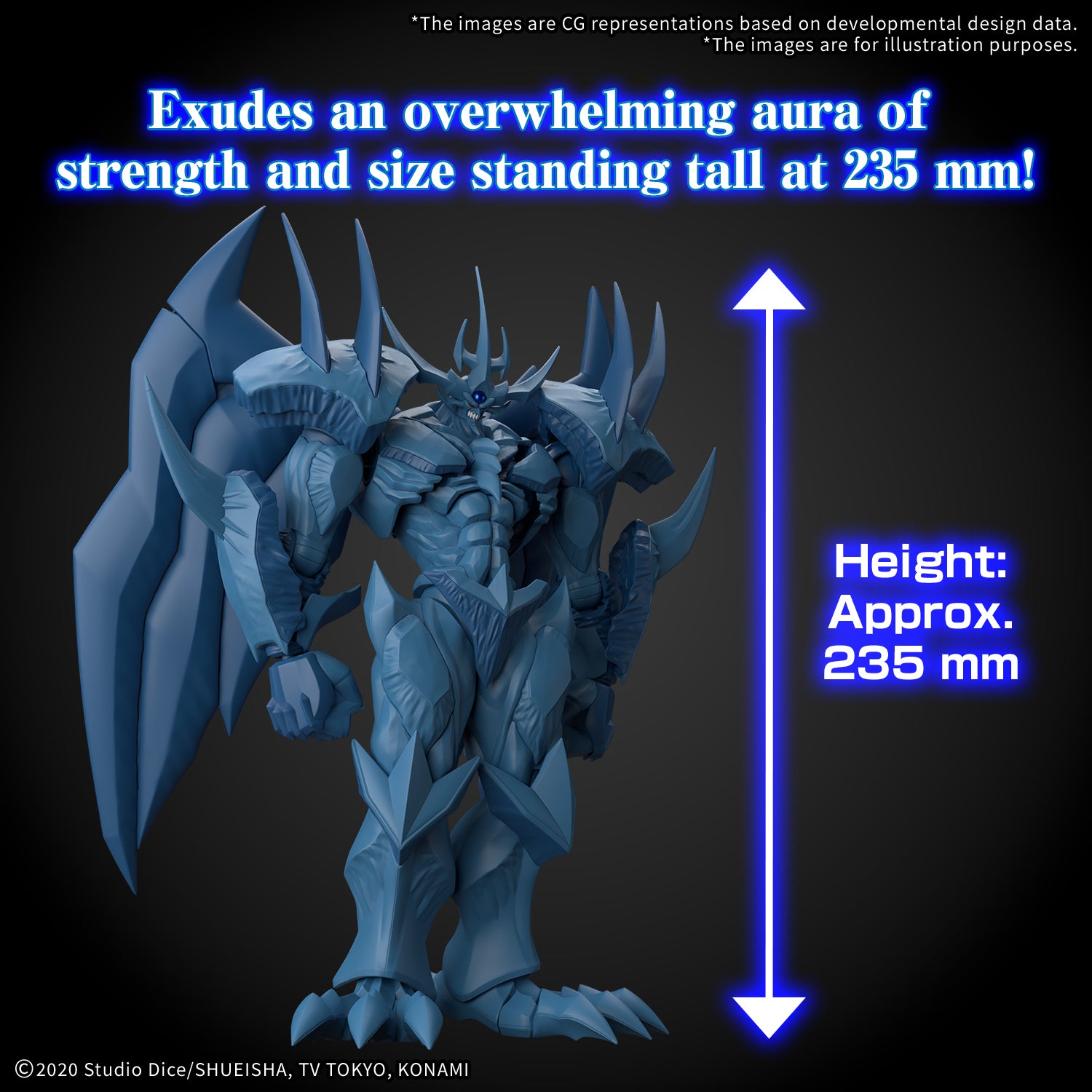 MK68560 - YU-GI-OH! - FIGURE-RISE STANDARD AMPLIFIED -EGYPTIAN GOD- OBELISK THE TORMENTOR - MODEL KIT - Immagine 5