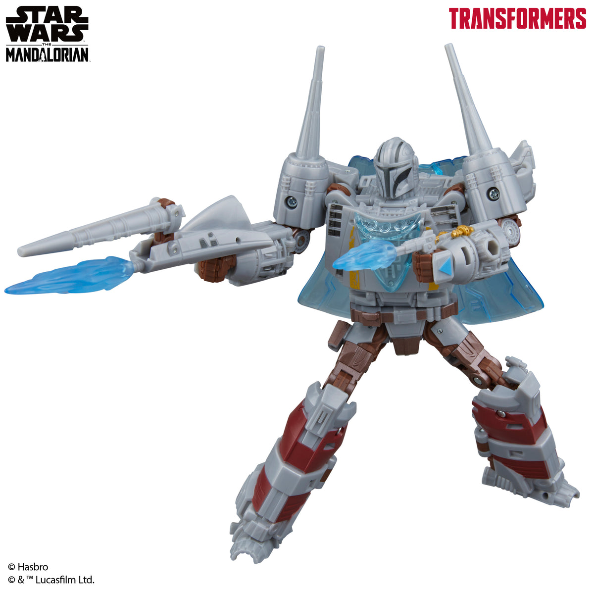 TRANSFORMERS x STAR WARS: THE MANDALORIAN - CACCIA STELLARE N1 - ACTION FIGURE 19CM - Immagine 2