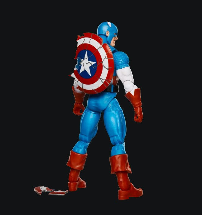 MARVEL - LEGENDS - SECRET WARS - CAPTAIN AMERICA - ACTION FIGURE 15CM - Immagine 4