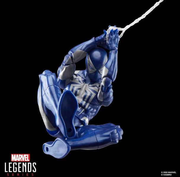 MARVEL LEGENDS - GAME-VERSE - SPIDER-MAN 2 - PETER PARKER CON TUTA ANTI- VENOM ACTION FIGURE 15CM - Immagine 2