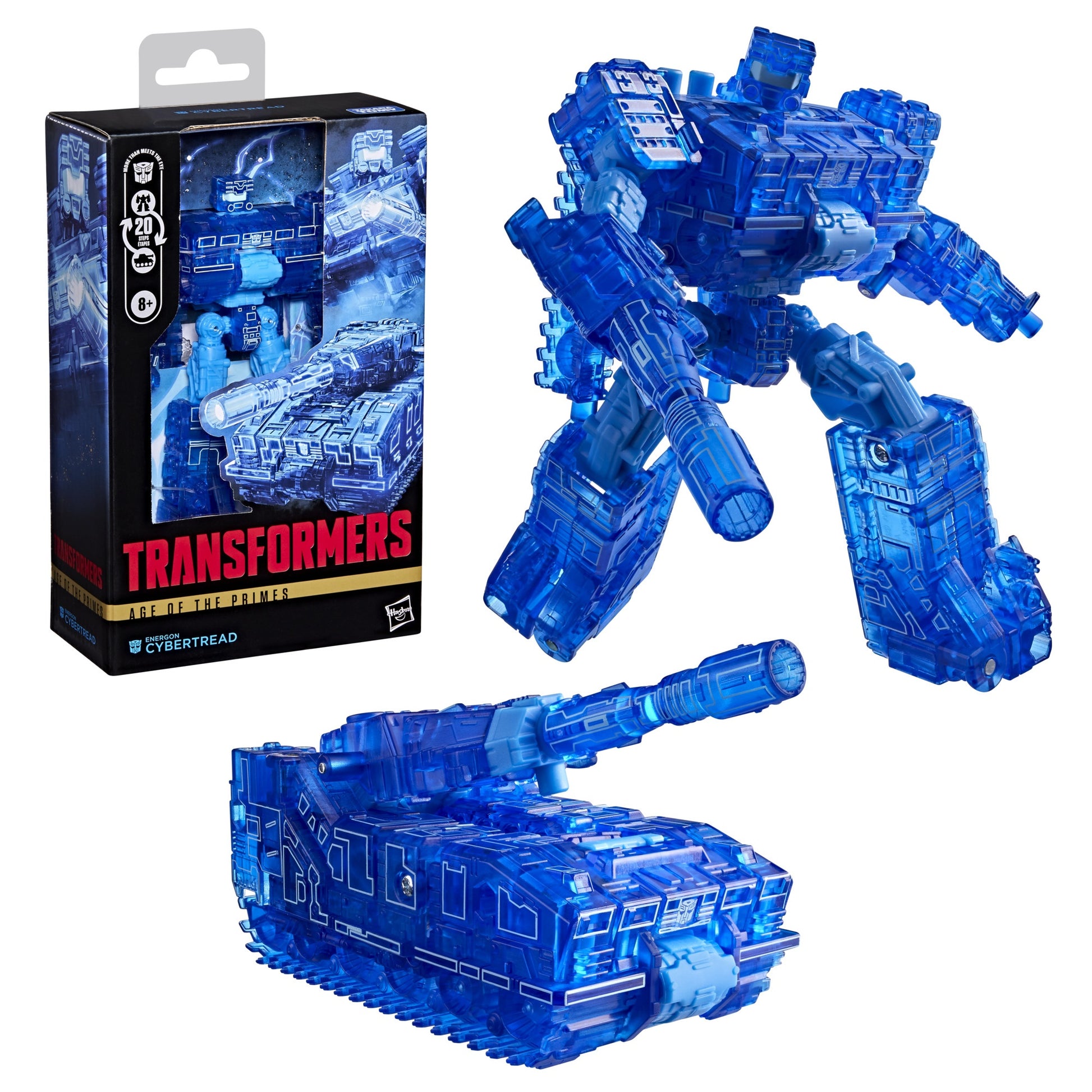 TRANSFORMERS AGE OF THE PRIMES - DELUXE CLASS - CYBERTREAD - ACTION FIGURE 14CM - Immagine 2