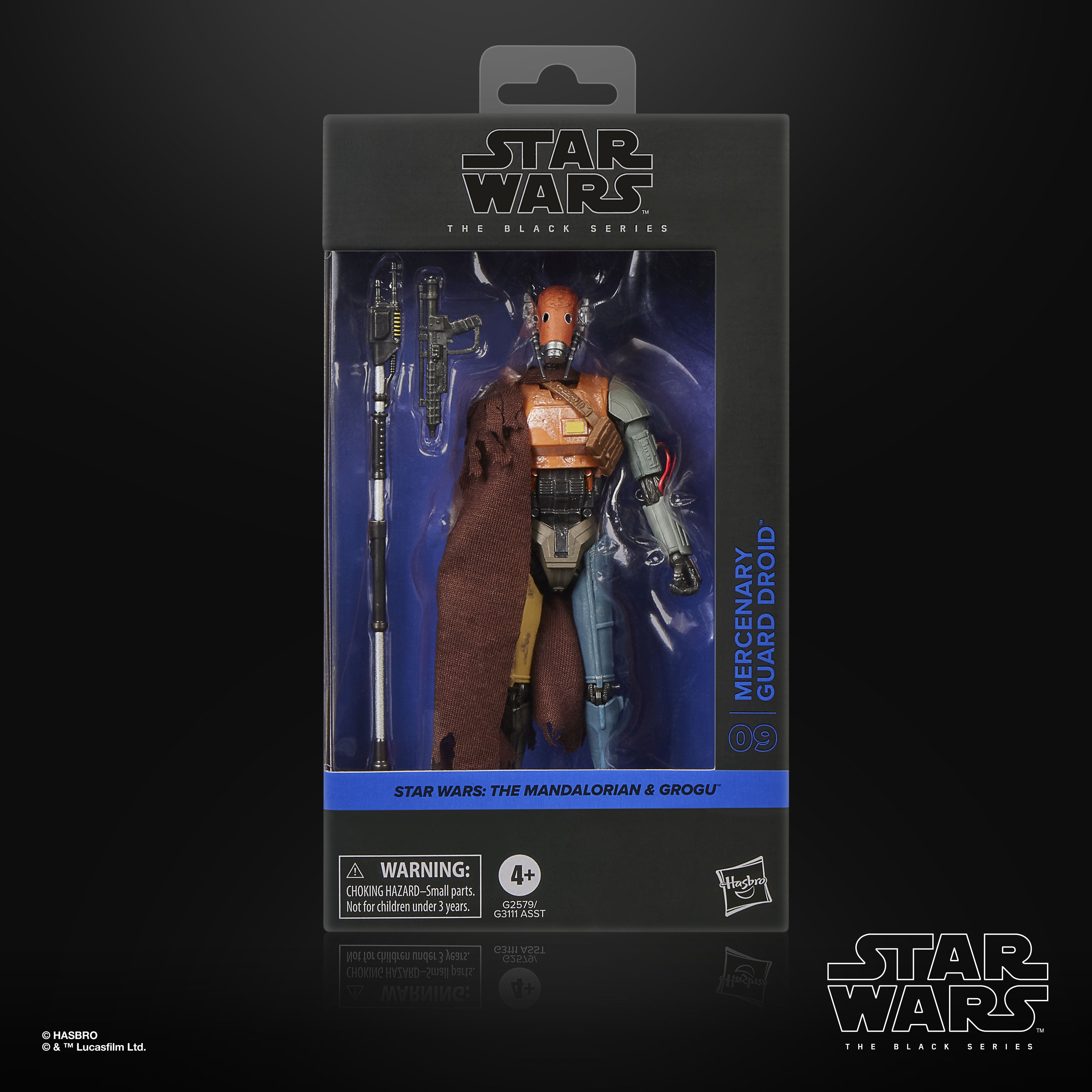 STAR WARS - THE BLACK SERIES - DROIDE GUARDIANA MERCENARIA - ACTION FIGURE 15CM - Immagine 2