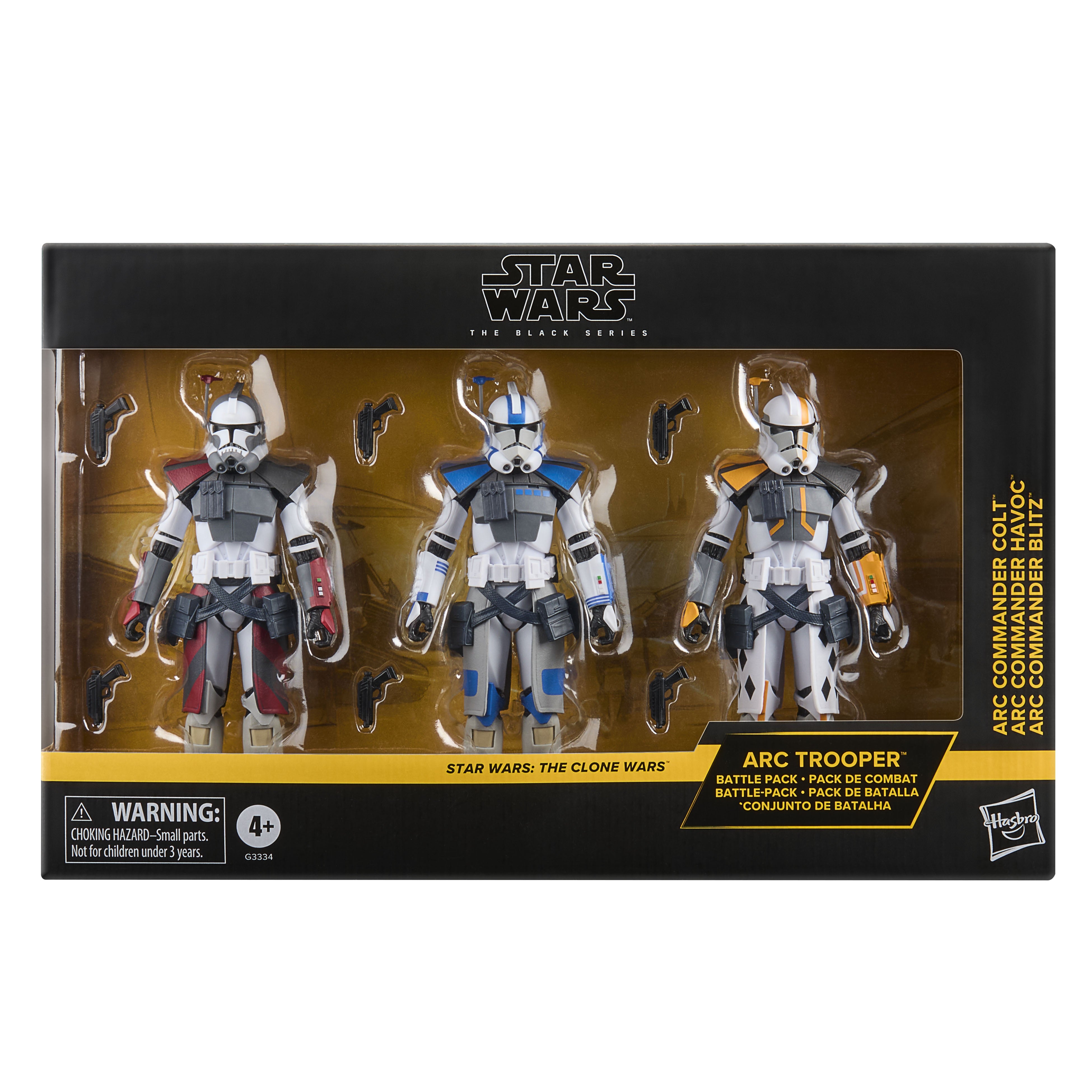 STAR WARS - THE BLACK SERIES - ARC TROOPER BATTLE PACK - ACTION FIGURE 3-PACK 15CM - Immagine 3