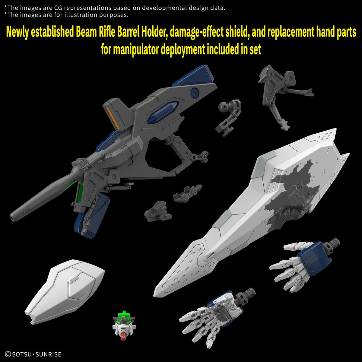 MK72528 - HIGH GRADE - XI GUNDAM (MOBILE SUIT GUNDAM HATHAWAY THE SORCERY OF NYMPH CIRCE) - MODEL KIT 1/144 - Immagine 4