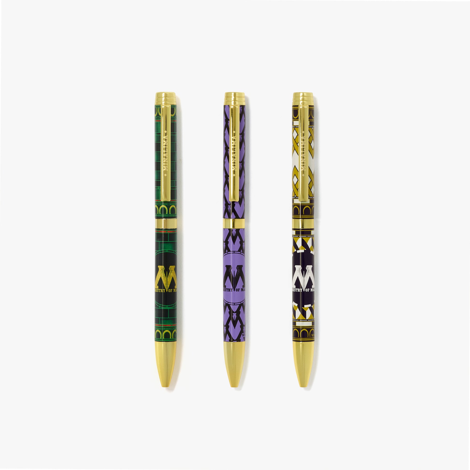 HPMULTIPEN01 - HARRY POTTER - MINISTERIAL PATTERNS PEN SET - Immagine 2