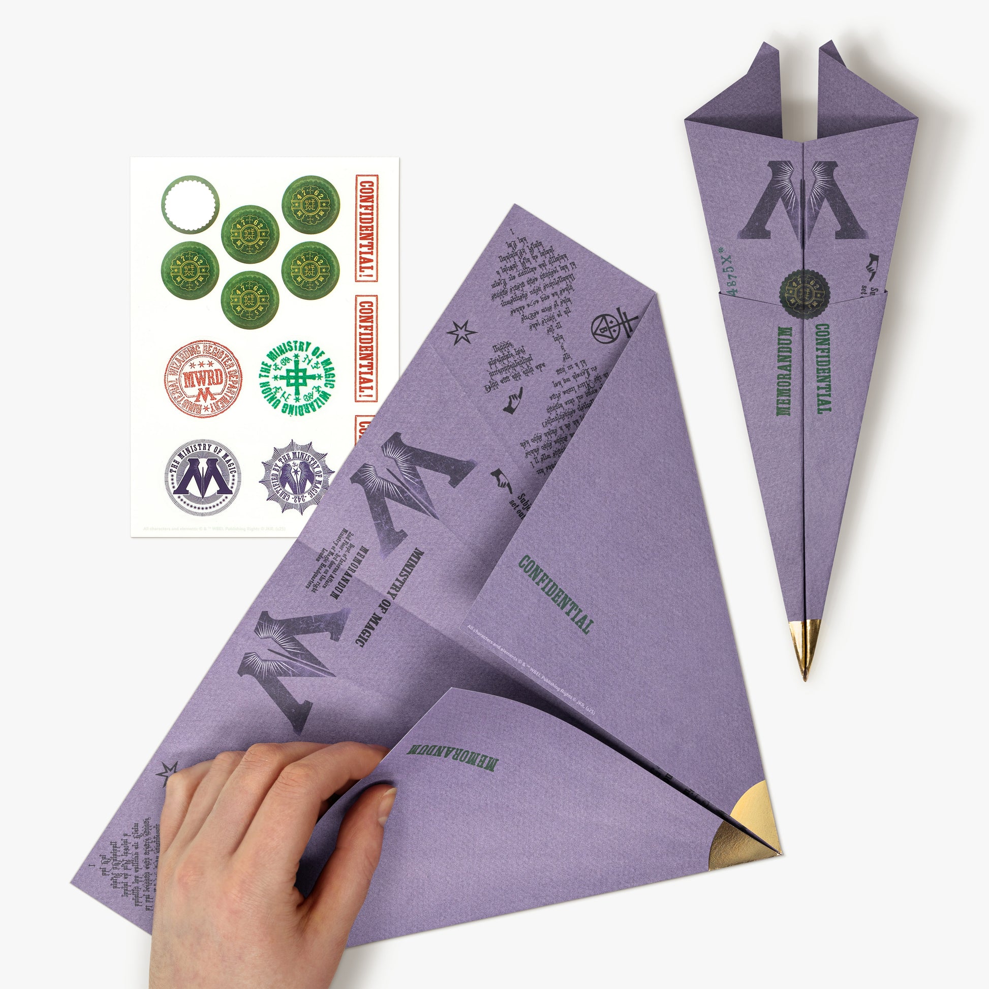 HPSTS01 - HARRY POTTER - DEPARTMENT PAPERWORK STATIONERY SET - Immagine 3