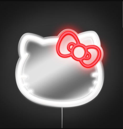 PP14620HKVN - HELLO KITTY - WALL MOUNTABLE LED NEON MIRROR - Immagine 2