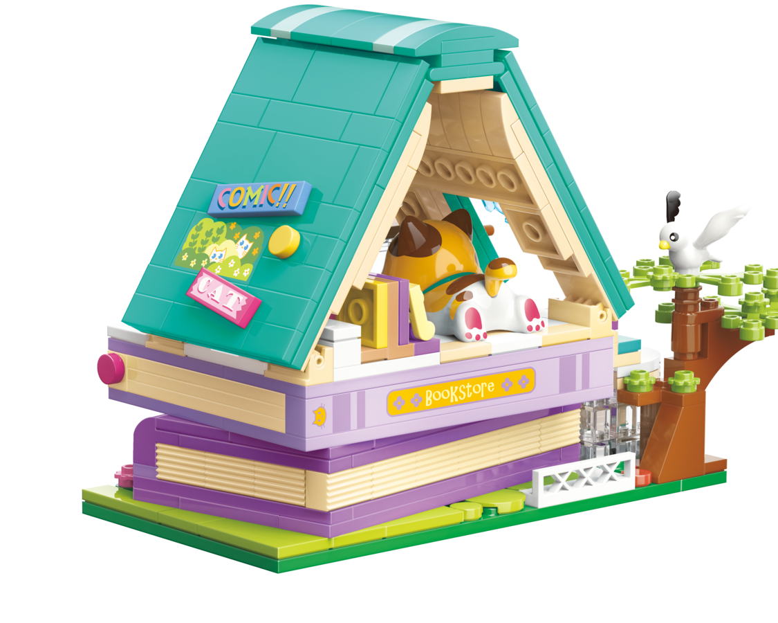 KP28018 - LOVELY STREET - CALICO CAT COMIC HOUSE - Immagine 4