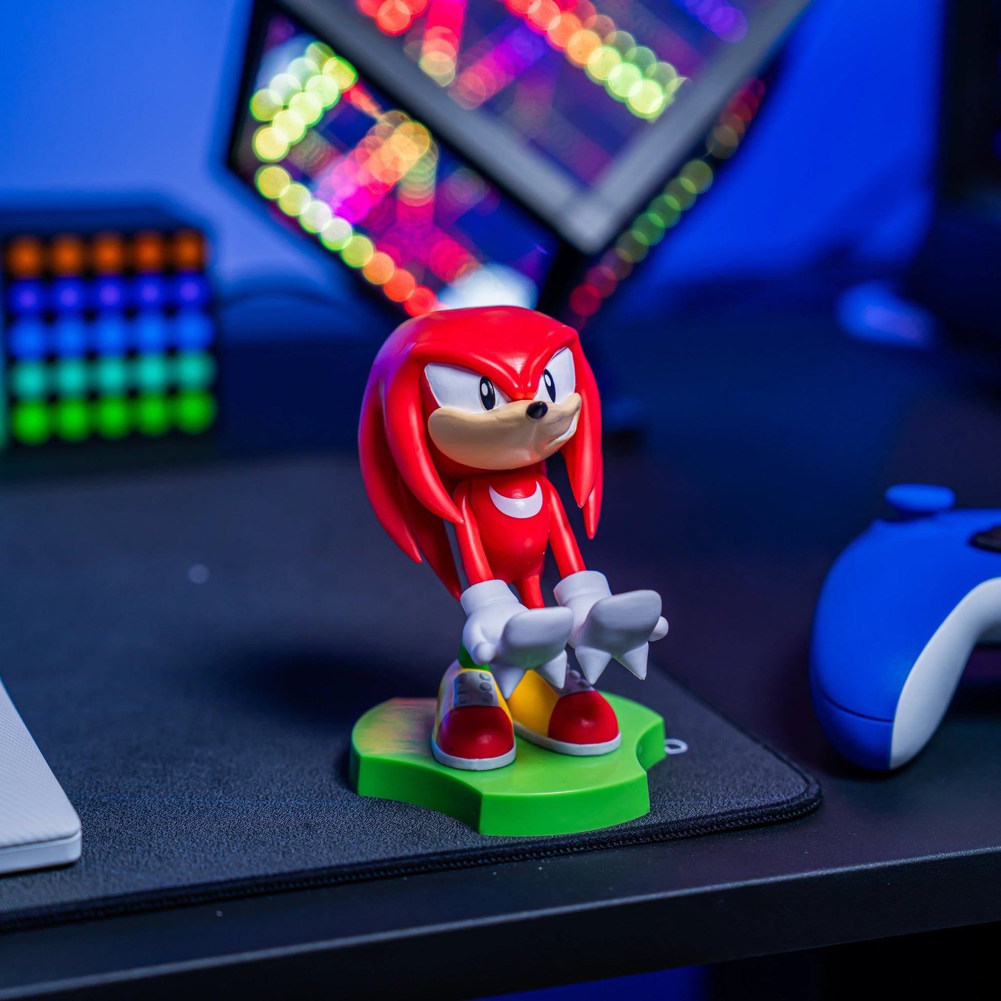 SEGA - HOLDEM - CHARGING HOLDER - KNUCKLES 11CM - Immagine 3
