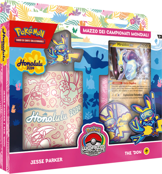 PK10178-I - POKEMON - MAZZI SPECIALI - WORLD CHAMPIONSHIP (MAZZO SINGOLO) (CASUALE)
