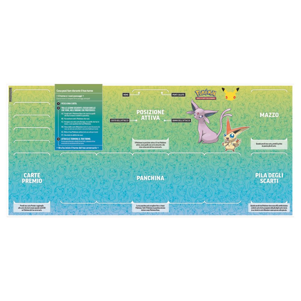 PK10468-I - POKEMON - POKEMON 30 ANNIVERSARIO - MAZZO LOTTE UMBREON-EX/ESPEON-EX - Immagine 7