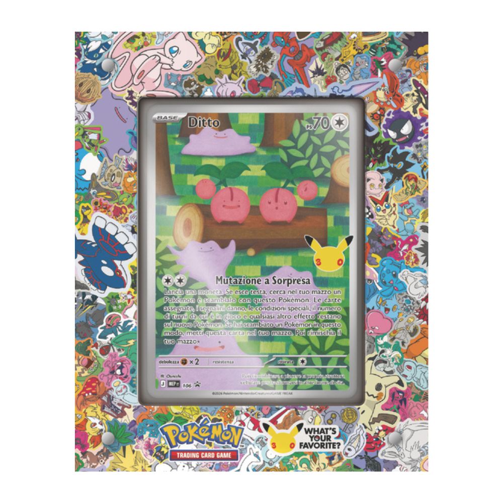 PK10469-I - POKEMON - POKEMON 30 ANNIVERSARIO - COLLEZIONE PREMIUM DITTO - Immagine 2