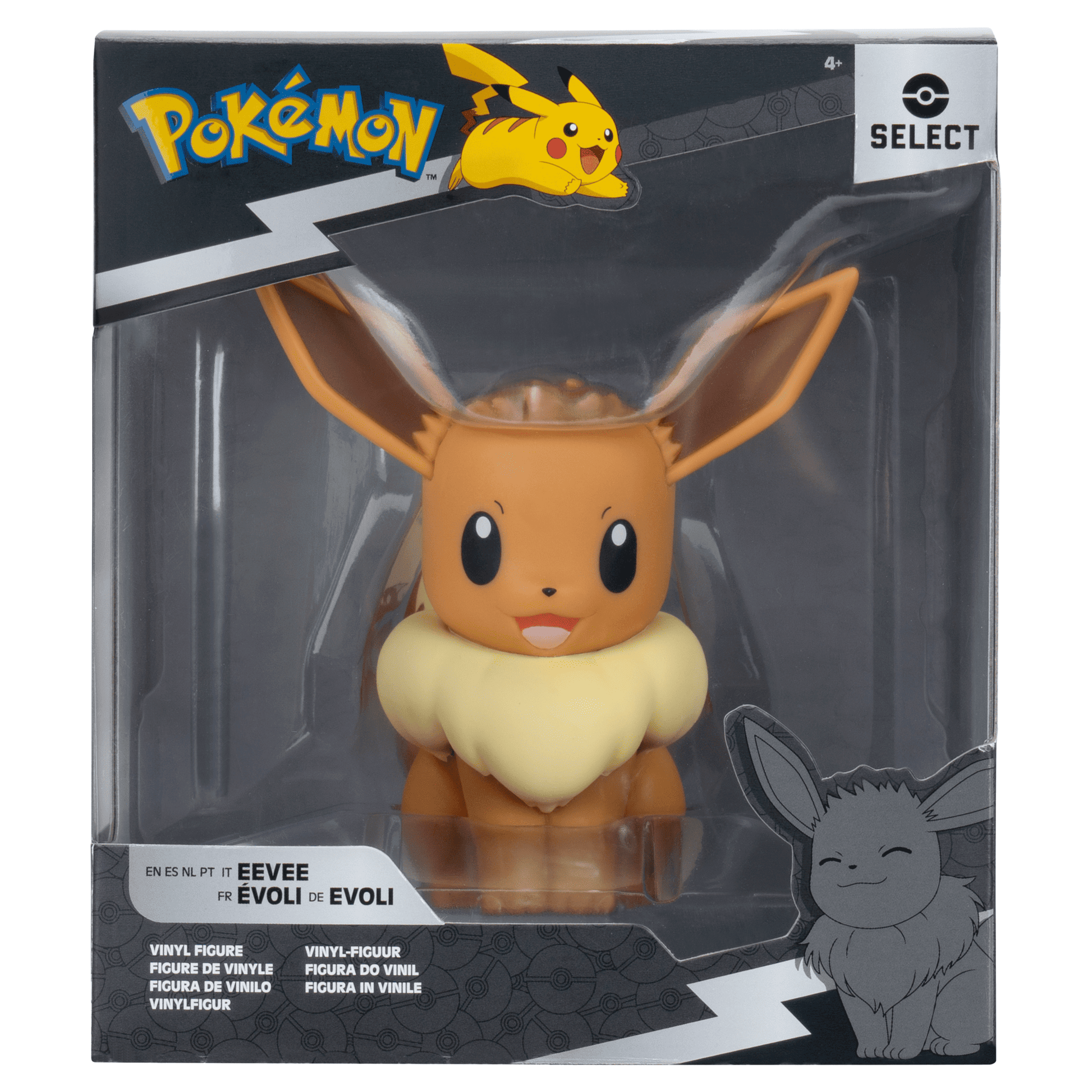 POKEMON SELECT - PK082300 - VINILE - EEVEE 12CM - Immagine 2