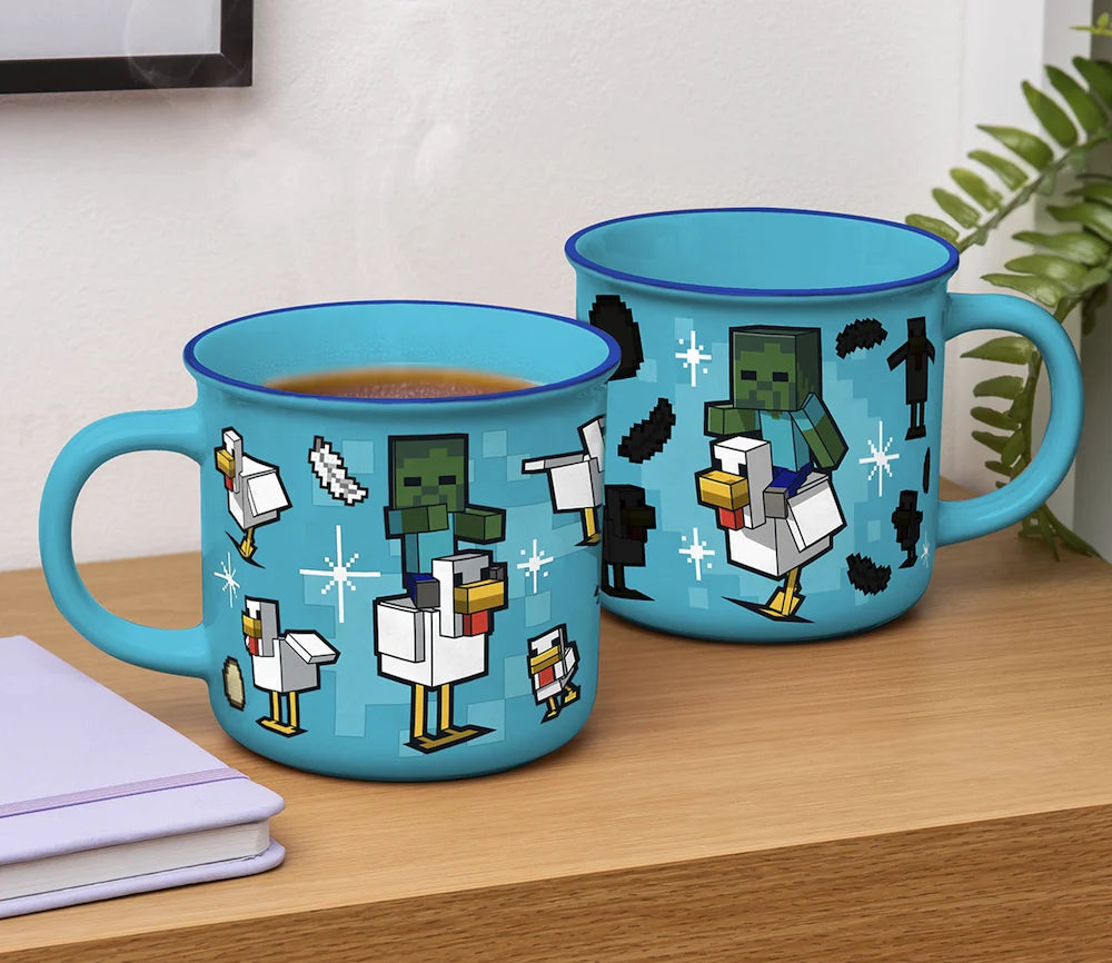 PP16272MCF - MINECRAFT - CHICKEN JOCKEY HEAT CHANGE MUG - Immagine 2