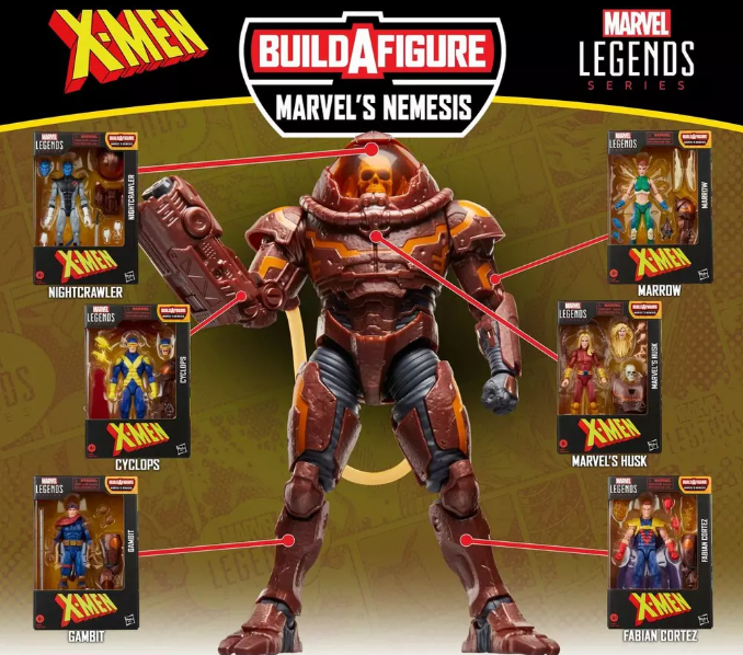 MARVEL LEGENDS - X-MEN - CICLOPE - ACTION FIGURE 15CM - Immagine 3