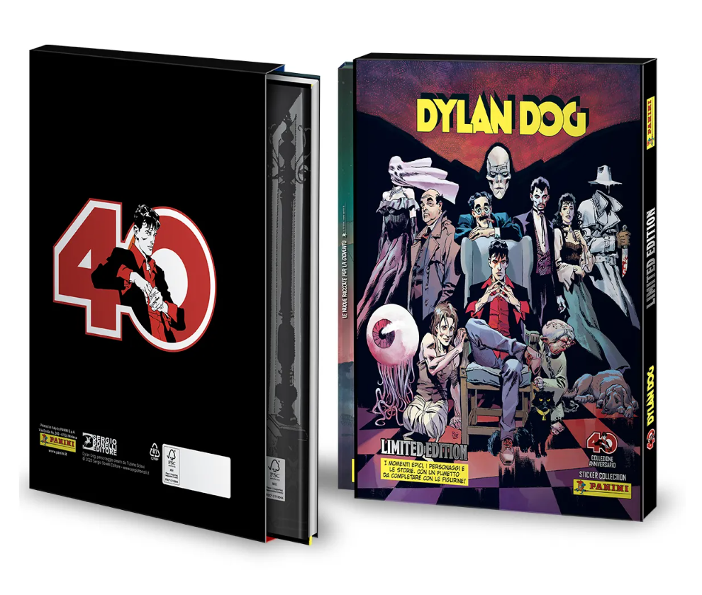 DYLAN DOG STICKER ALBUM E TRADING CARD COLLECTION - COFANETTO LIMITED EDITION - Immagine 2