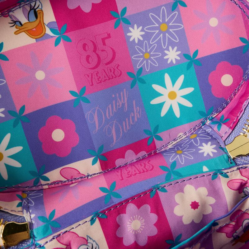 DISNEY - BORSA A TRACOLLA - DAISY DUCK QUILTED - Immagine 3
