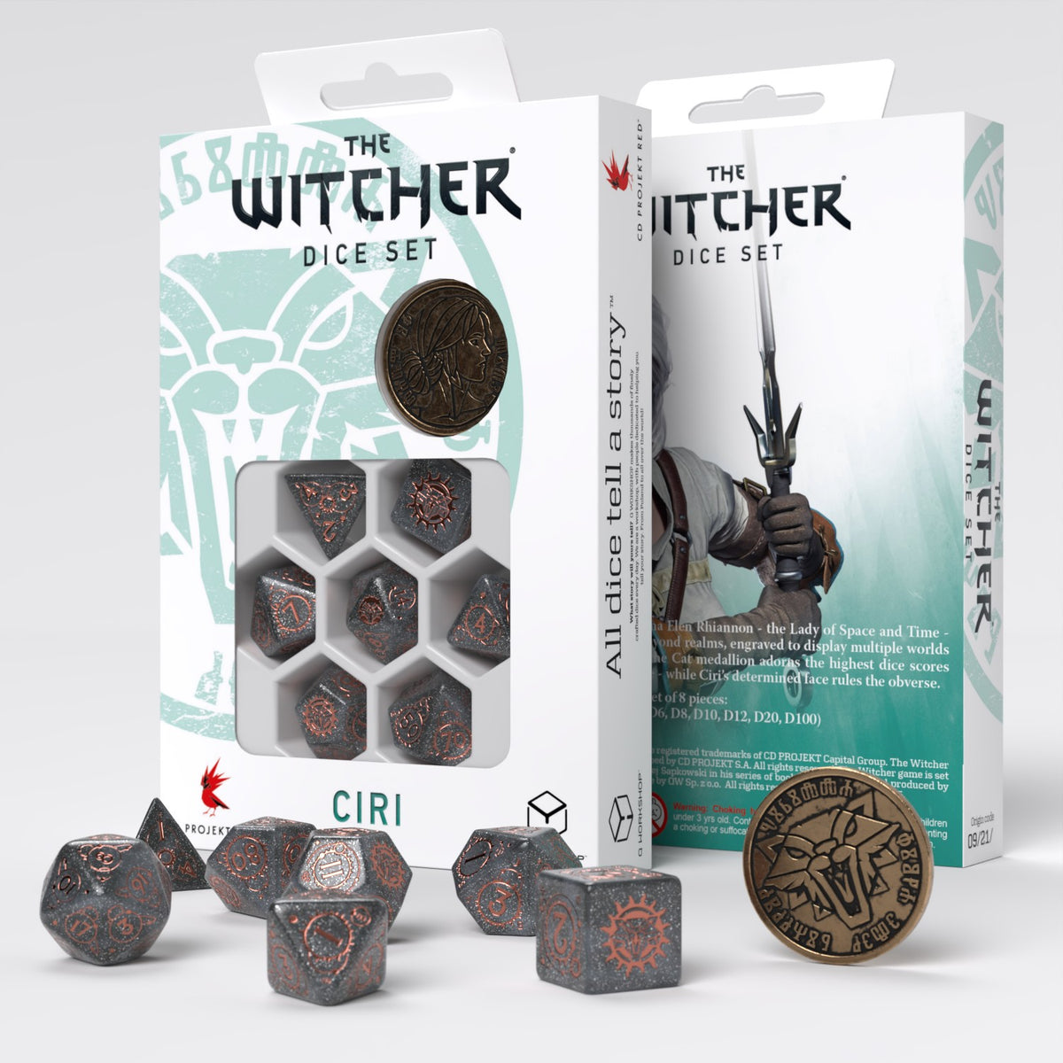 SWCI04 - THE WITCHER DICE SET: CIRI - ELDER BLOOD - Immagine 2