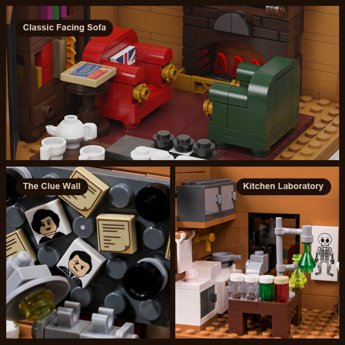 PAN85014 - SHERLOCK HOLMES - BAKER STREET 221B APARTMENT - Immagine 2