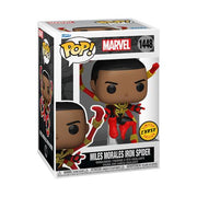 MARVEL: SPIDER-MAN - POP FUNKO VINYL FIGURE 1448 MILES MORALES IRON SPIDER CHASE 9CM