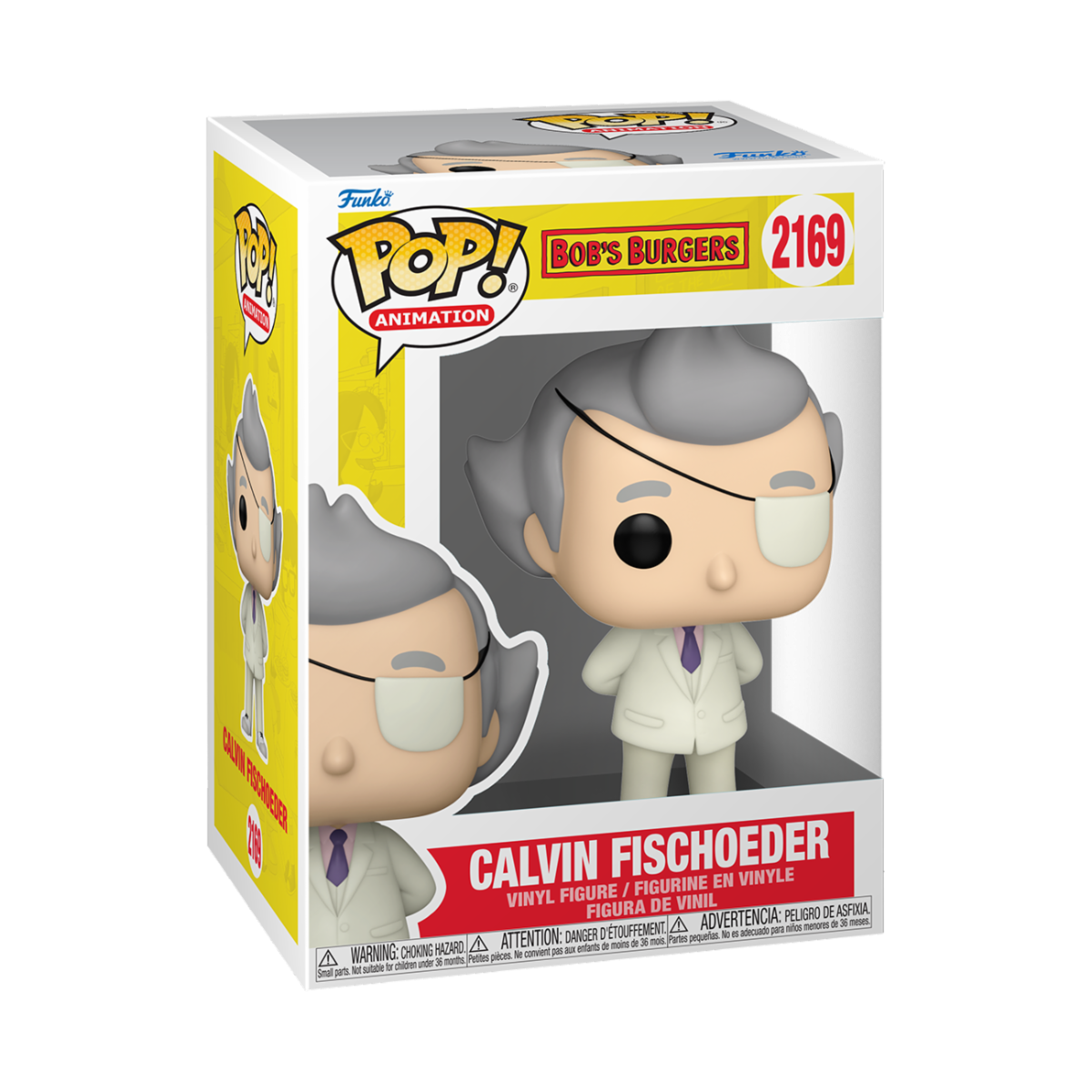 BOB'S BURGERS - POP FUNKO VINYL FIGURE 2169 CALVIN FISCHO 9CM