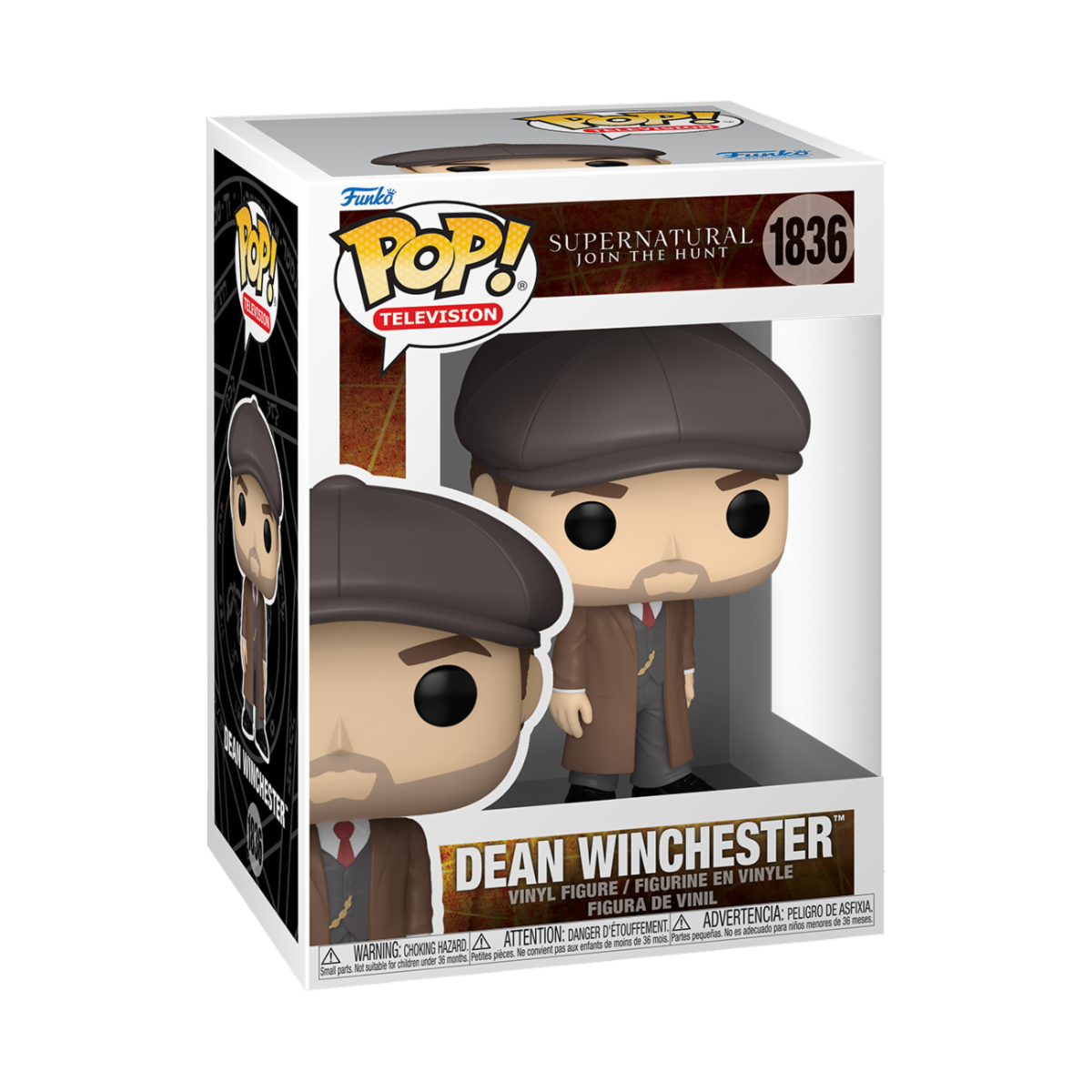 SUPERNATURAL - POP FUNKO VINYL FIGURE 1836 DEAN WINCHESTER W/CHASE (ASSORTMENT 6PZ) 9CM
