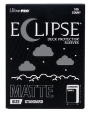 16689 - 105 ECLIPSE DECK PROTECTOR SLEEVES - STANDARD - MATTE - SMOKE GREY