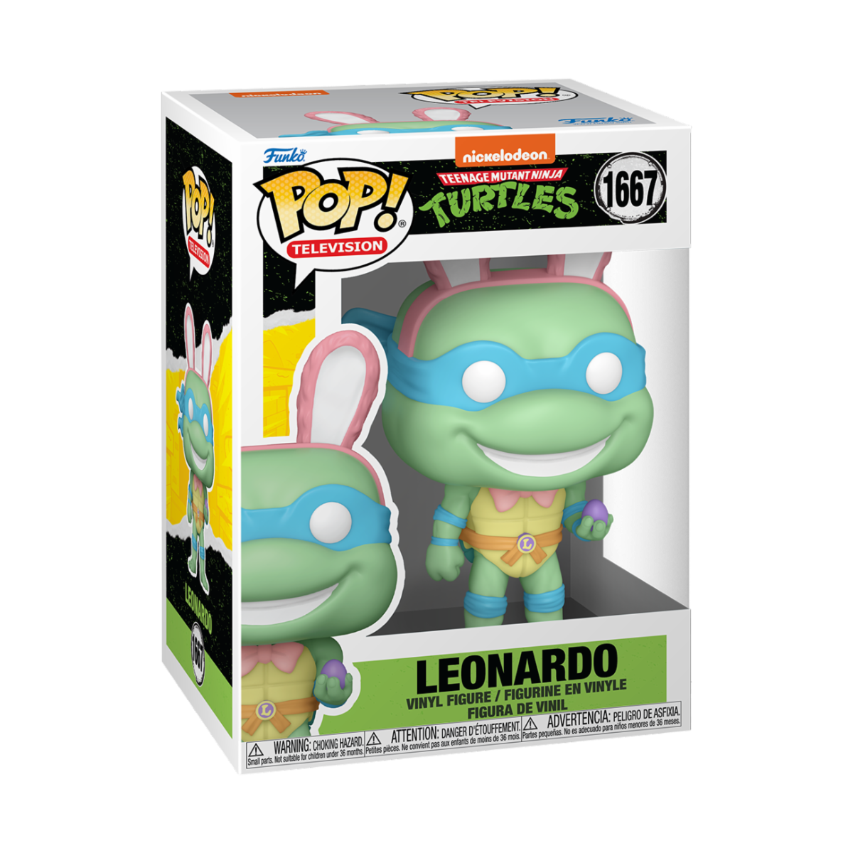 TEENAGE MUTANTI NINJA TURTLES - POP FUNKO VINYL FIGURE 1667 LEO 9CM