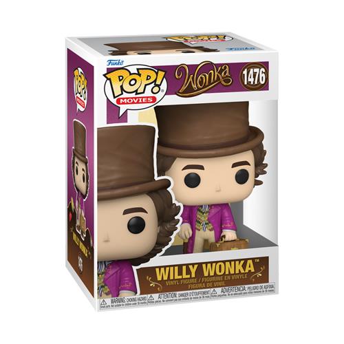 WONKA - POP FUNKO VINYL FIGURE 1476 WILLY WONKA 9CM