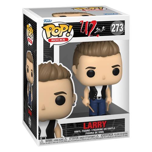 ROCKS - U2 - POP FUNKO VINYL FIGURE 273 LARRY ZOO TV 9CM