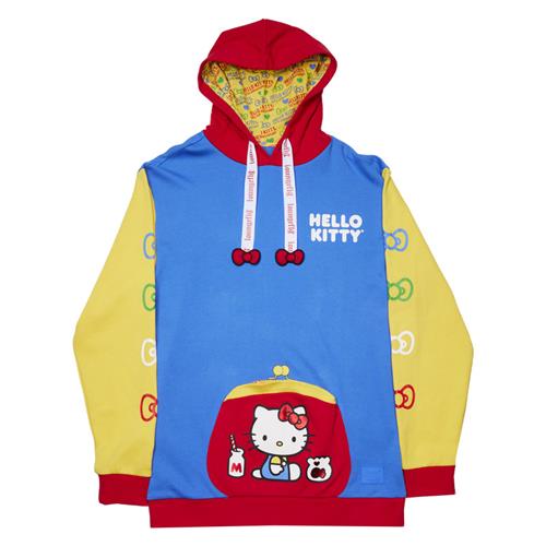 SANRIO - HELO KITTY 50TH ANNIVERSARY - FELPA CON CAPPUCCIO - HELLO KITTY M