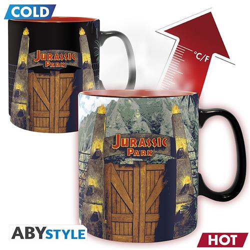 ABYMUGA053 - JURASSIC PARK - TAZZA HEAT CHANGE 460ML - GATE