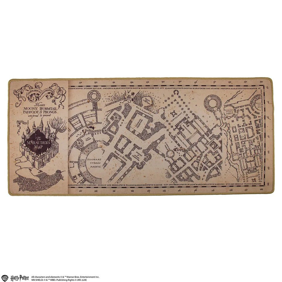 CR2521 - HARRY POTTER - TAPPETINO DA SCRIVANIA - MAPPA DEL MALANDRINO