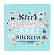 LPSO001 - GENERIC - LIBRO DI ADESIVI - STAY ORGANIZED
