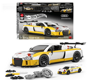 JFT18 - BRICK SHOP X HOT WHEELS - AUDI R8 LMS - SET DA COSTRUIRE