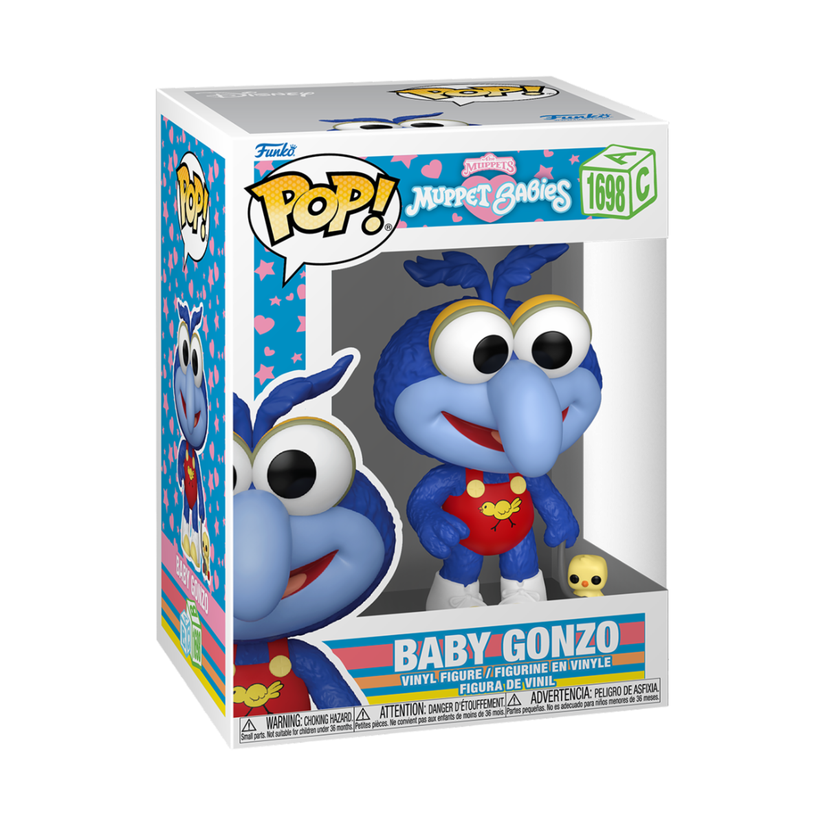 MUPPET BABIES (1984) - POP FUNKO VINYL FIGURE 1698 BABY GONZO 9CM