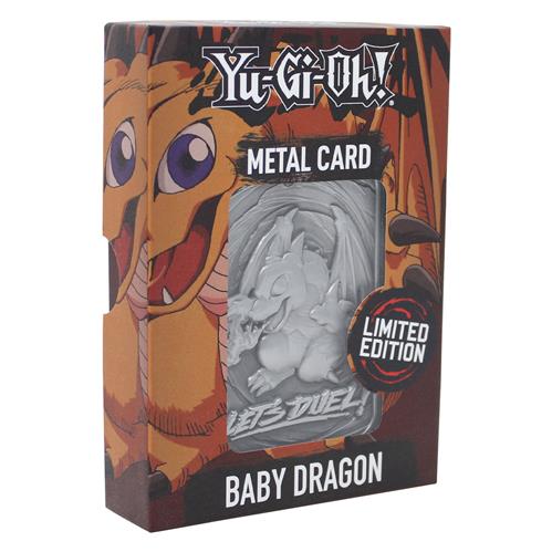 KON-YGO29 - YU-GI-OH! - METAL CARD COLLECTIBLE REPLICA - BABY DRAGON