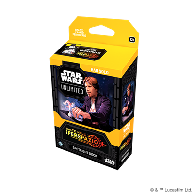 STARLIGHT DECK - STAR WARS UNLIMITED - JUMP TO LIGHTSPEED - HAN SOLO - ENG