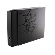 AT-33605 - PORTACARTE A 4 ANELLI - SANCTUARY NERO