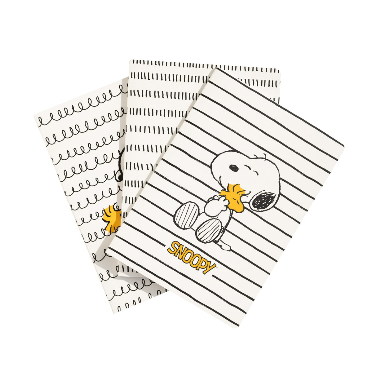 PCA5010 - SNOOPY - SET 3 A5 NOTEBOOK - LAZY DAYS