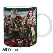 ABYMUGA553 - THE LORD OF THE RINGS: THE WAR OF ROHIRRIM - TAZZA 320ML - CHARACTERS