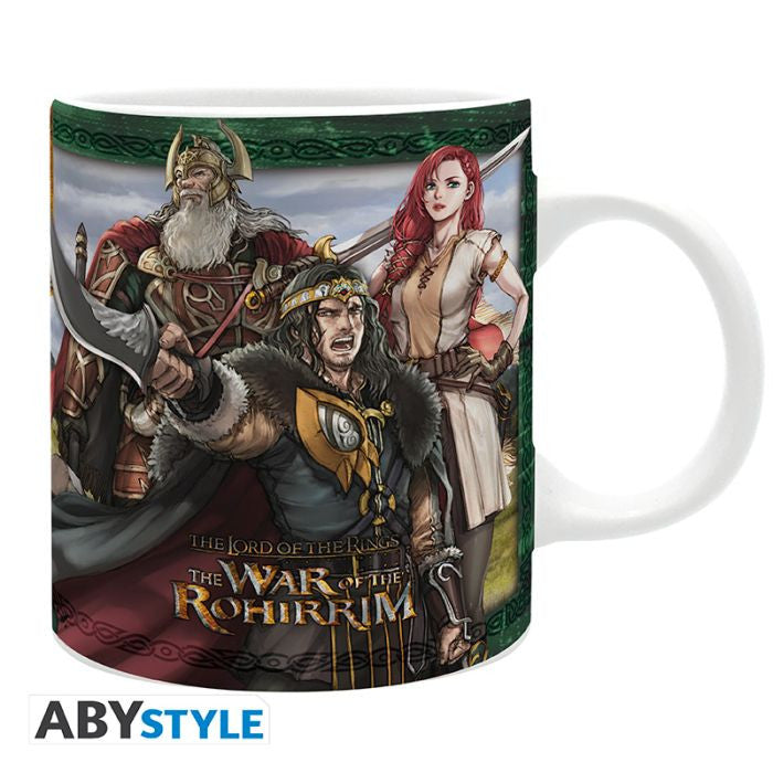 ABYMUGA553 - THE LORD OF THE RINGS: THE WAR OF ROHIRRIM - TAZZA 320ML - CHARACTERS
