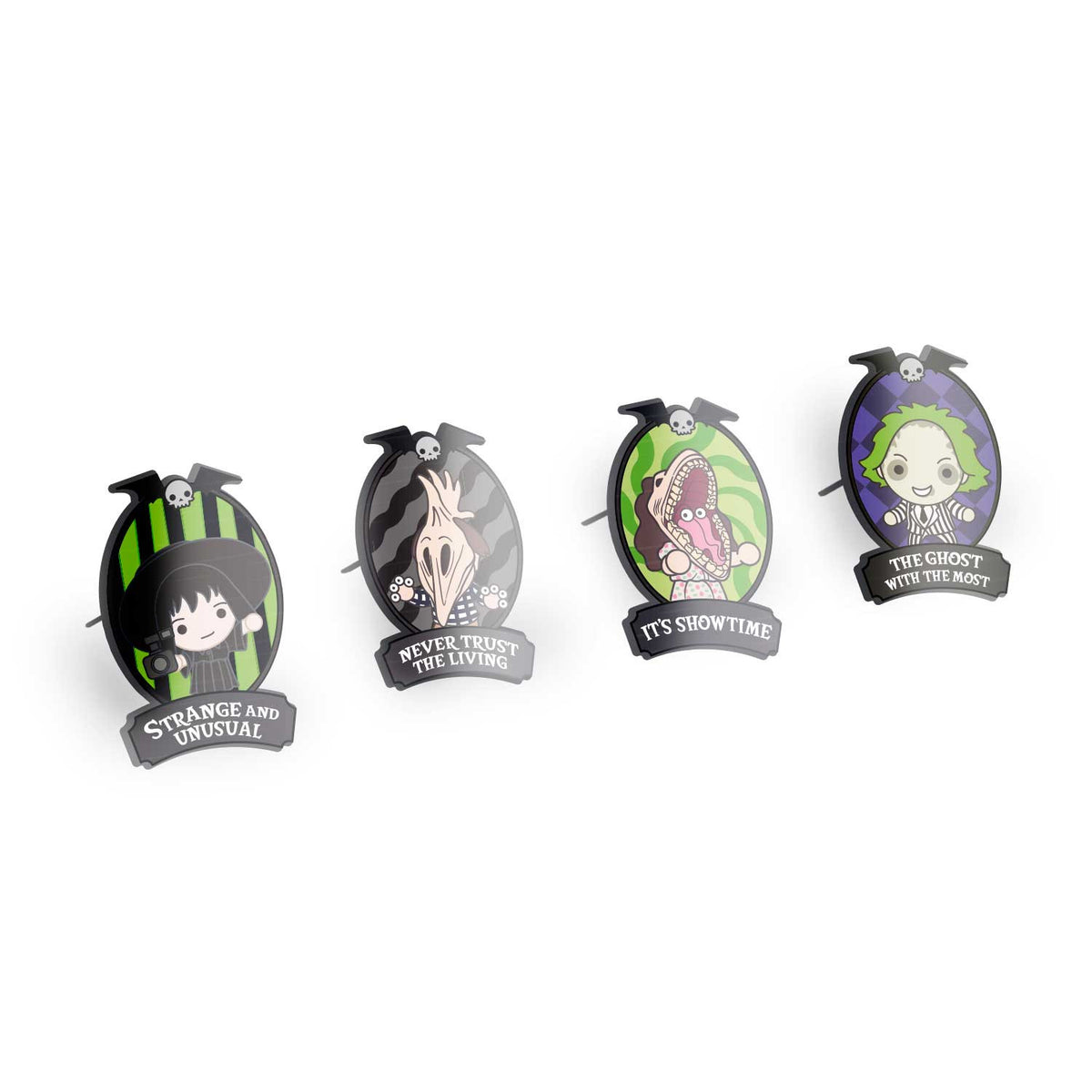 SET4P010 - BEETLEJUICE - SET 4 SPILLE - BEETLEJUICE
