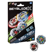 BEYBLADE-X - DUAL PACK - SWORD DRAN 3-60F & TACKLE GOAT 2-70N