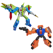 TRANSFORMERS AGE OF THE PRIMES - DINOBOT SWOOP G2 AND DINOBOT SLUDGE G2 - ACTION FIGURE 21.5CM